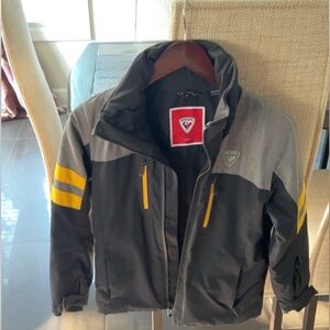 Rossignol Black Jacket with Red Logo